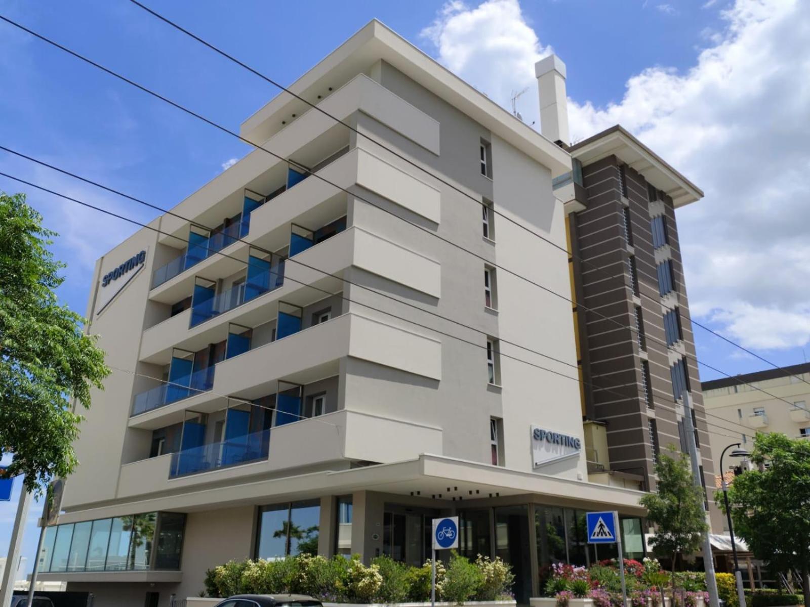 Hotel Sporting Riccione Dış mekan fotoğraf